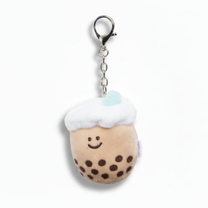 Mini Boba Tea Plushie Keychain