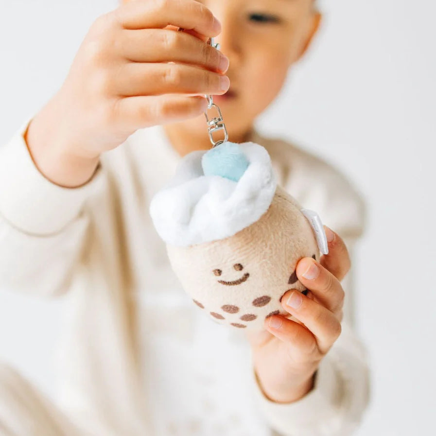 Mini Boba Tea Plushie Keychain - Image 2