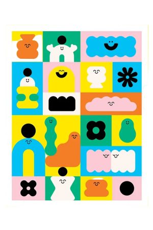 Bobbety Family Art Print