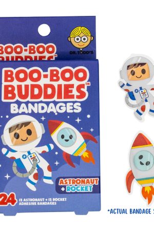 Astronaut and Rocket Ship Bandages