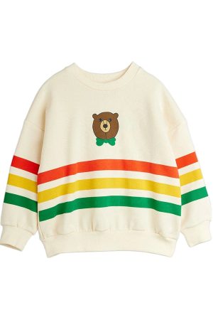 SALE Bear Stripe Sweatshirt