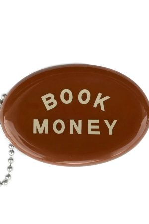 Book Money Coin Pouch (Brown)