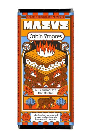 Cabin S'mores Truffle Bar