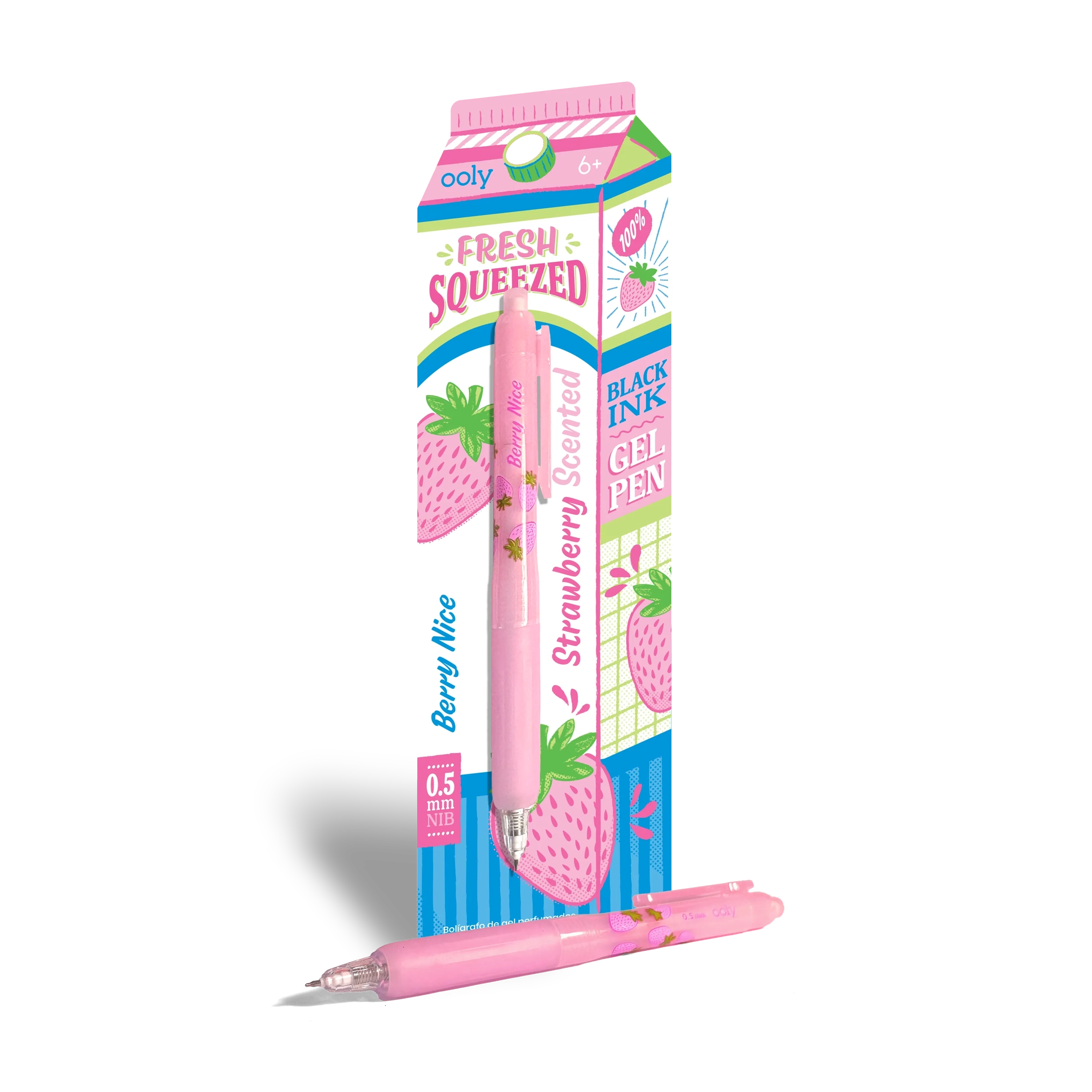 Strawberry Fresh Squeezed Scented Gel Pen - Image 5