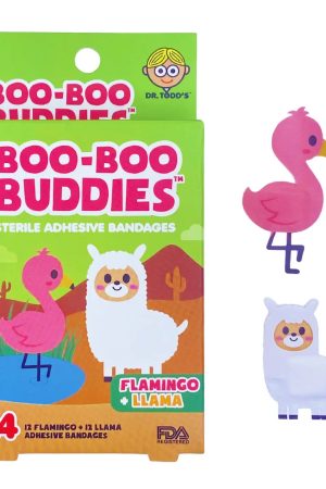 Flamingo and Llama Bandages