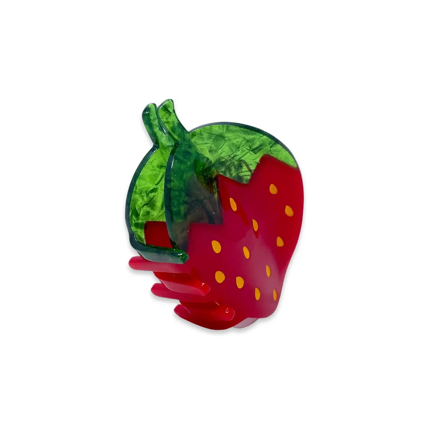 Midi Strawberry Hair Claw - Image 4