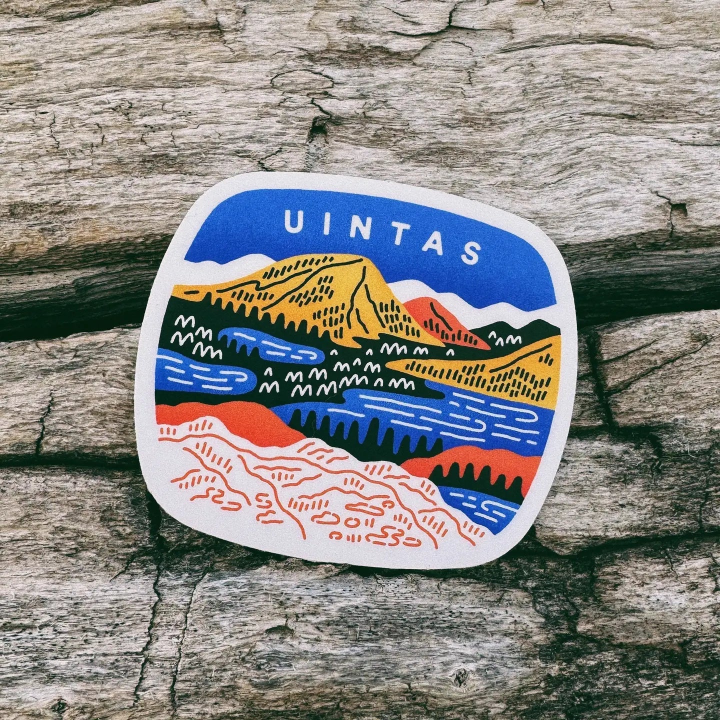 Uinta Mountains Sticker - Image 2