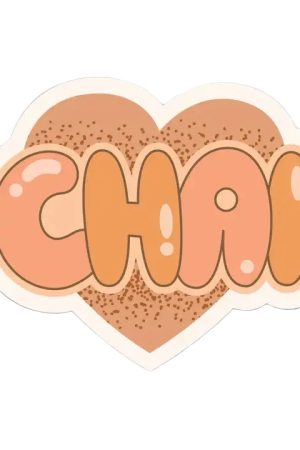 Chai Heart Sticker