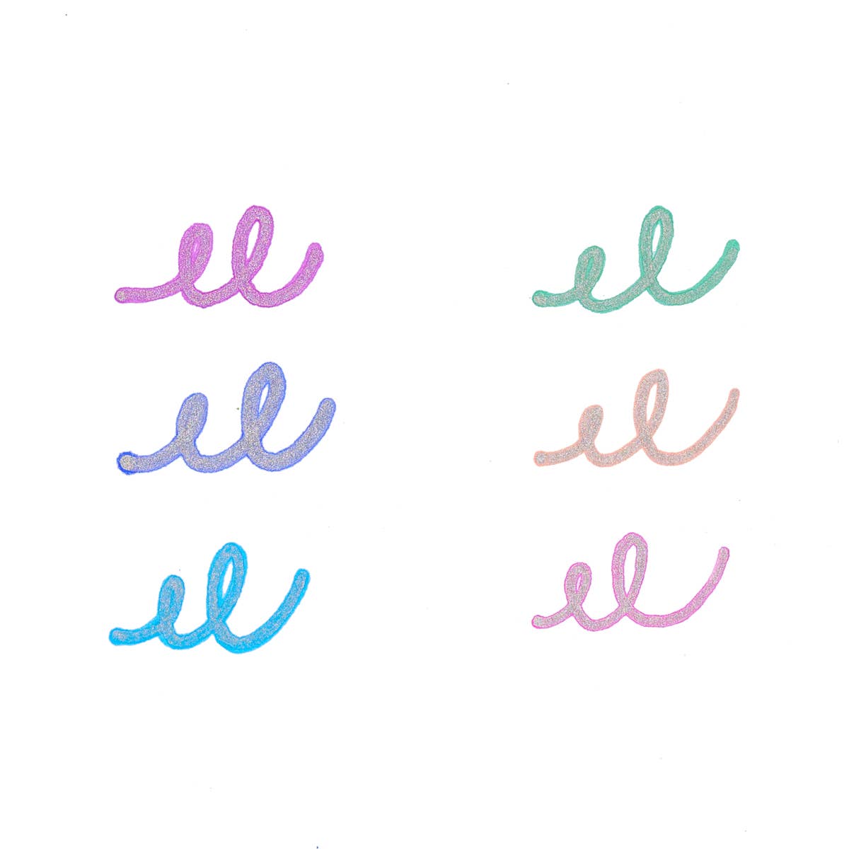 Silver Linings Outline Markers - Set of 6 - Image 3