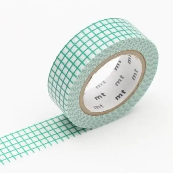 Emerald Graph Washi Tape