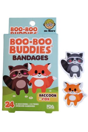 Raccoon and Fox Bandages