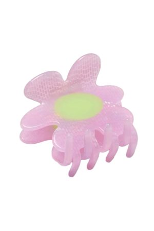 Shimmer Flower Hair Claw