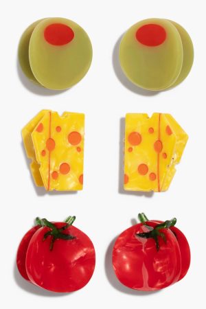 Micro Snack Board Hair Claw Clip Set
