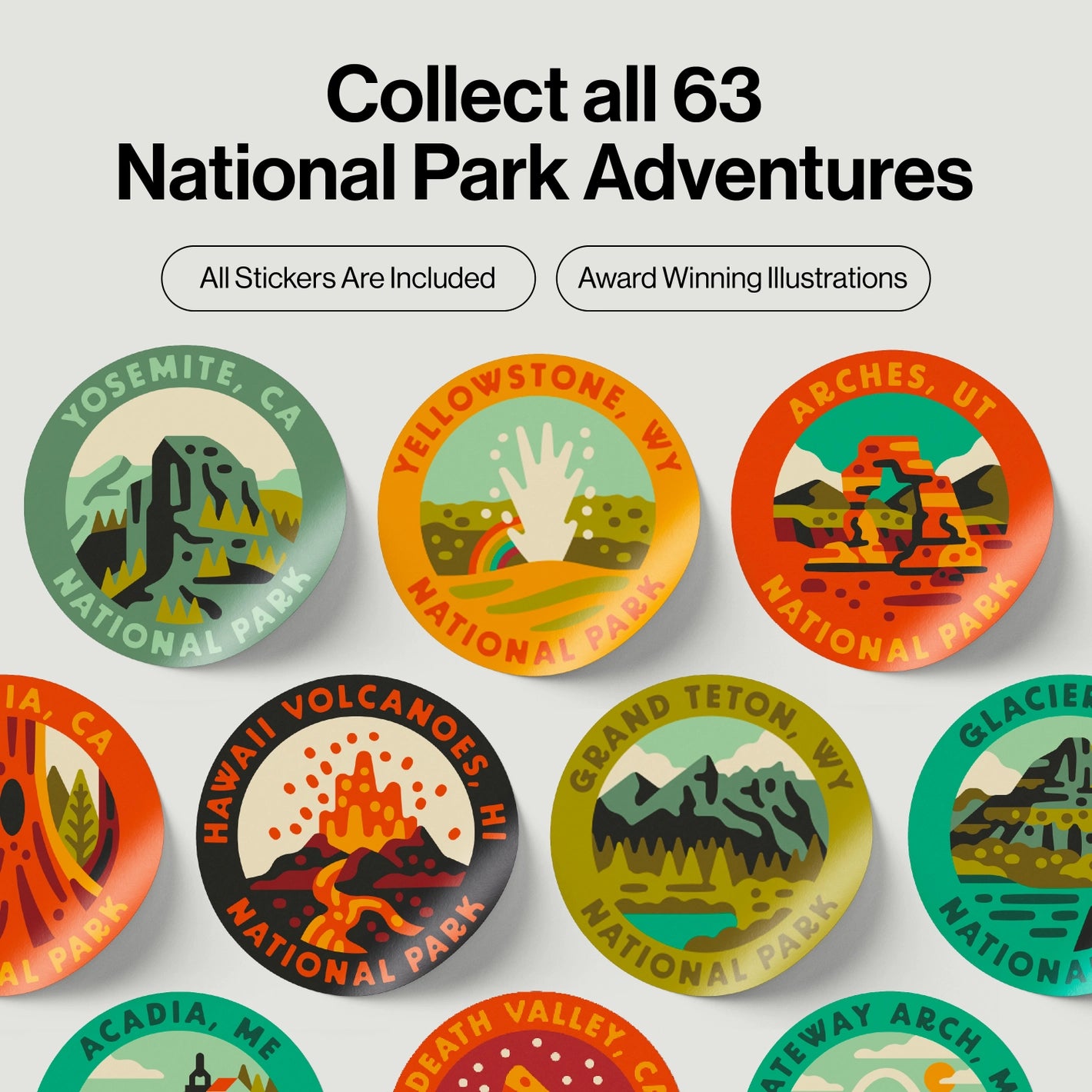 National Park Sticker Pack - Image 4