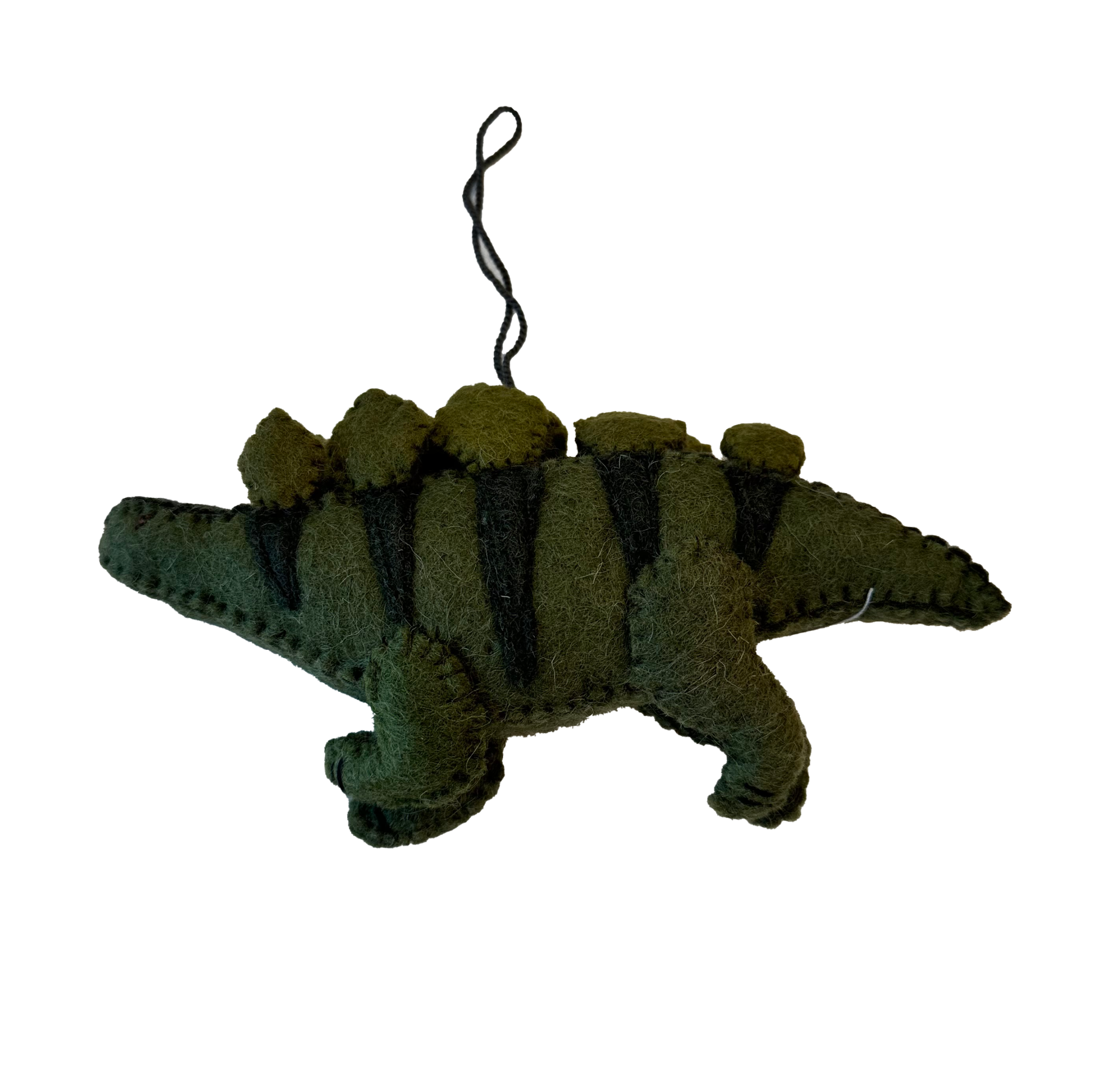 SALE Green Stegosaurus Ornament