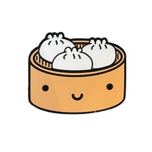 Dumpling Vinyl Sticker