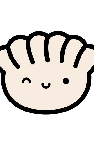 Gyoza Vinyl Sticker