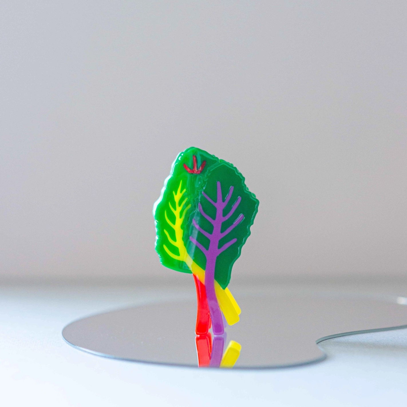 Rainbow Chard Hair Claw - Image 5