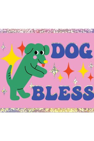 Dog Bless Sticker