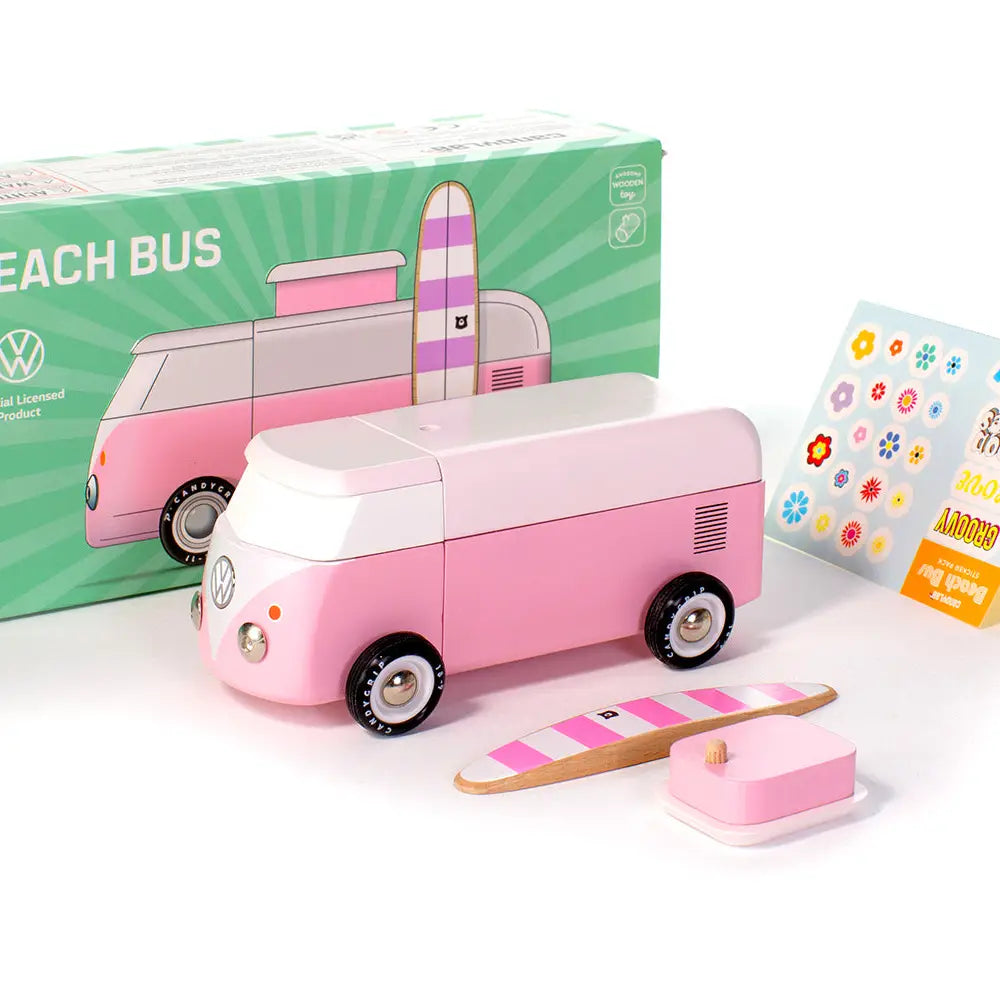 VW Beach Bus - Pink - Image 2