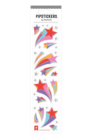 Retro Shooting Stars Sticker Sheet