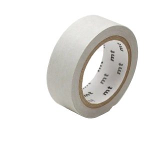 Pastel Pearl Gray Graph Washi Tape