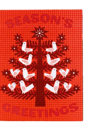 SALE Holiday Doves Card