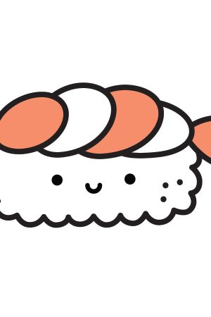 Ebi Nigiri Vinyl Sticker