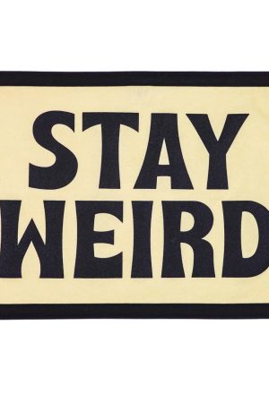 Stay Weird Camp Flag
