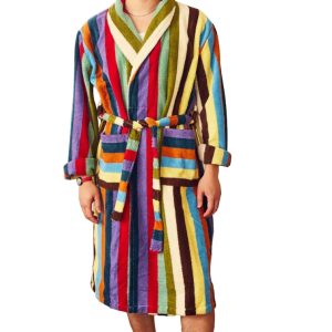 Eucalyptus Stripe Bathrobe