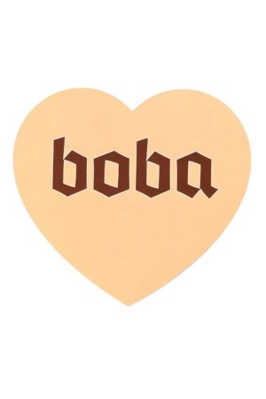 Boba Heart Sticker