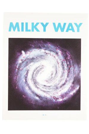 Milky Way Galaxy - Space Risograph Print
