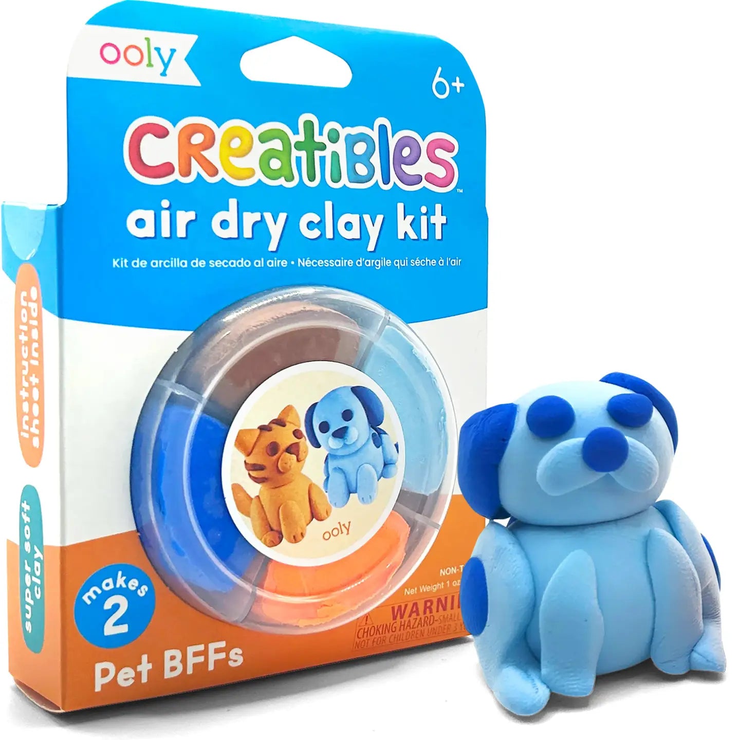 Creatibles Air Dry Clay BFF's Kit - Pet Pals - Image 5