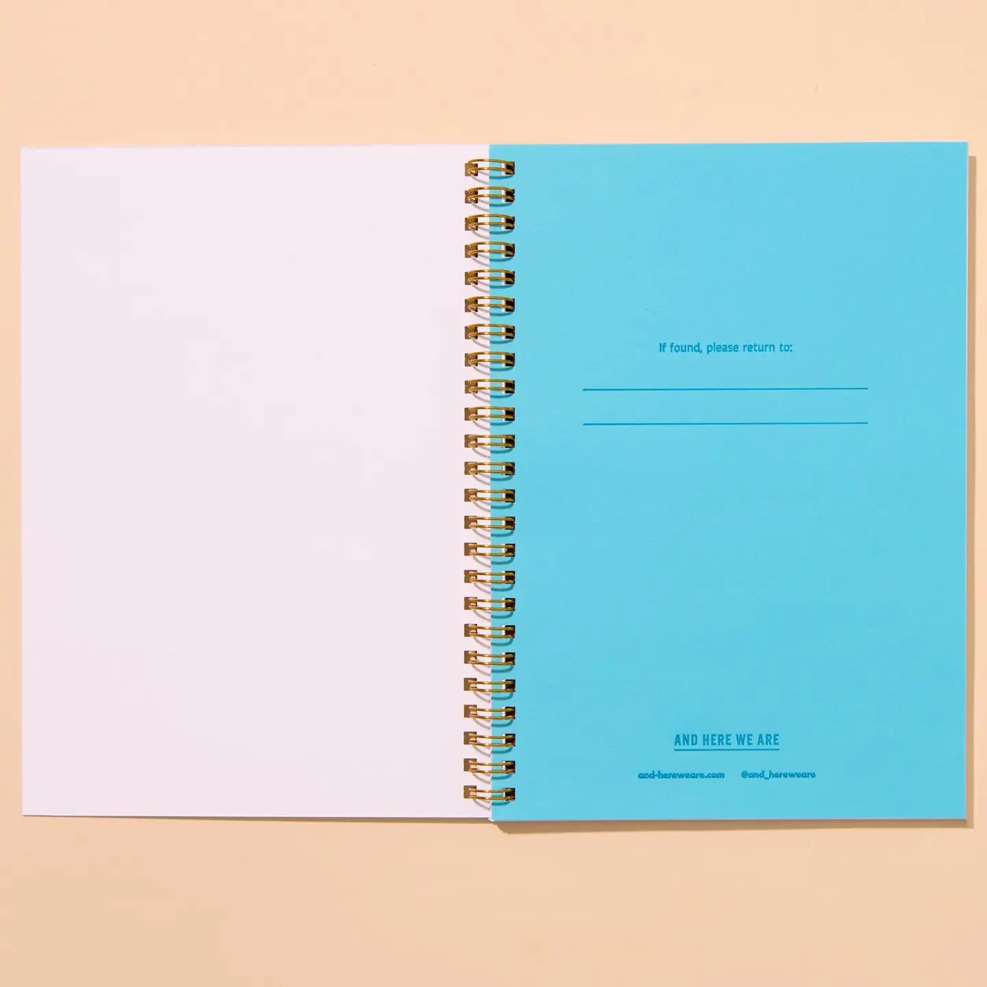 Macaroni A5 Letterpress Spiral Notebook - Image 3