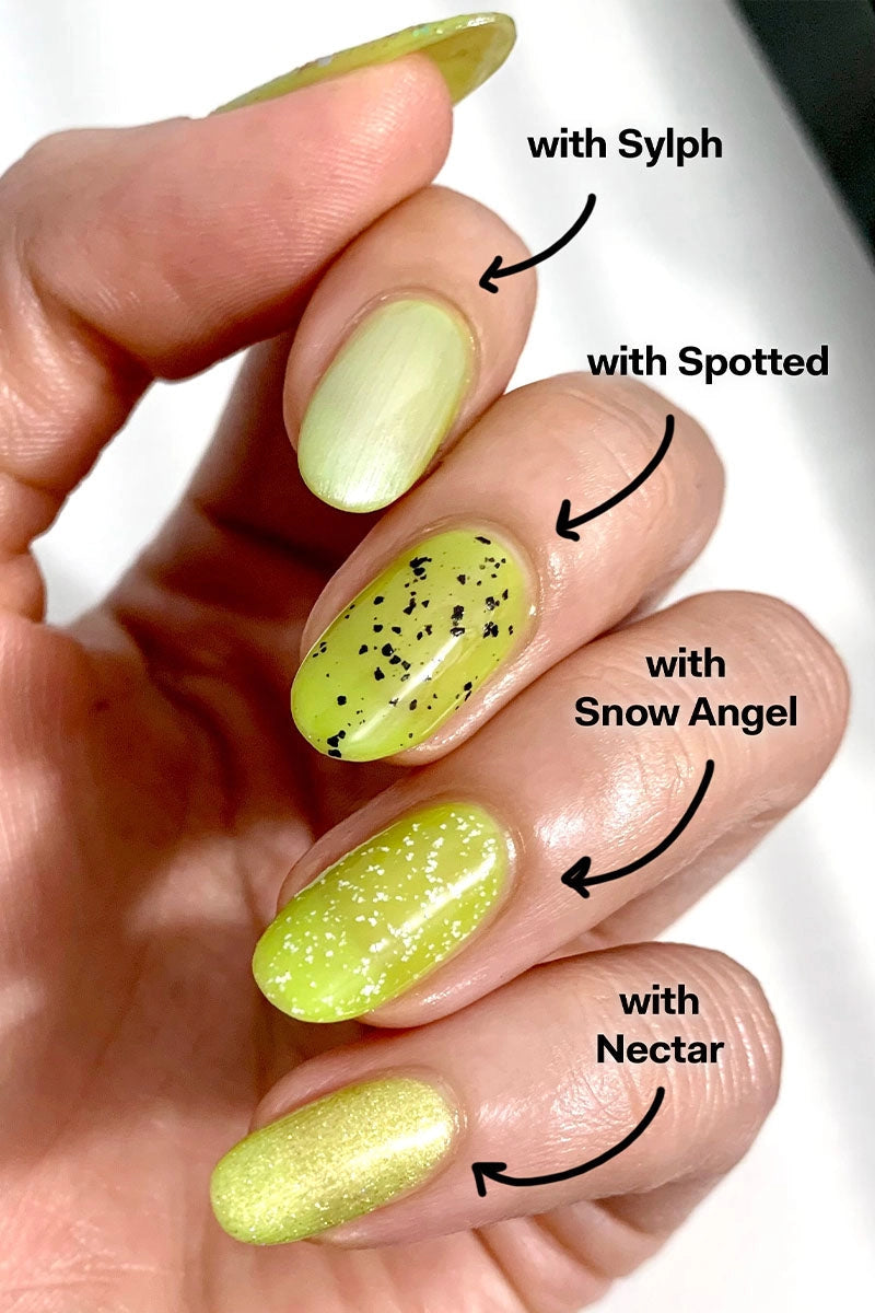 Chartreuse Star Fruit Jelly Nail Polish - Image 4