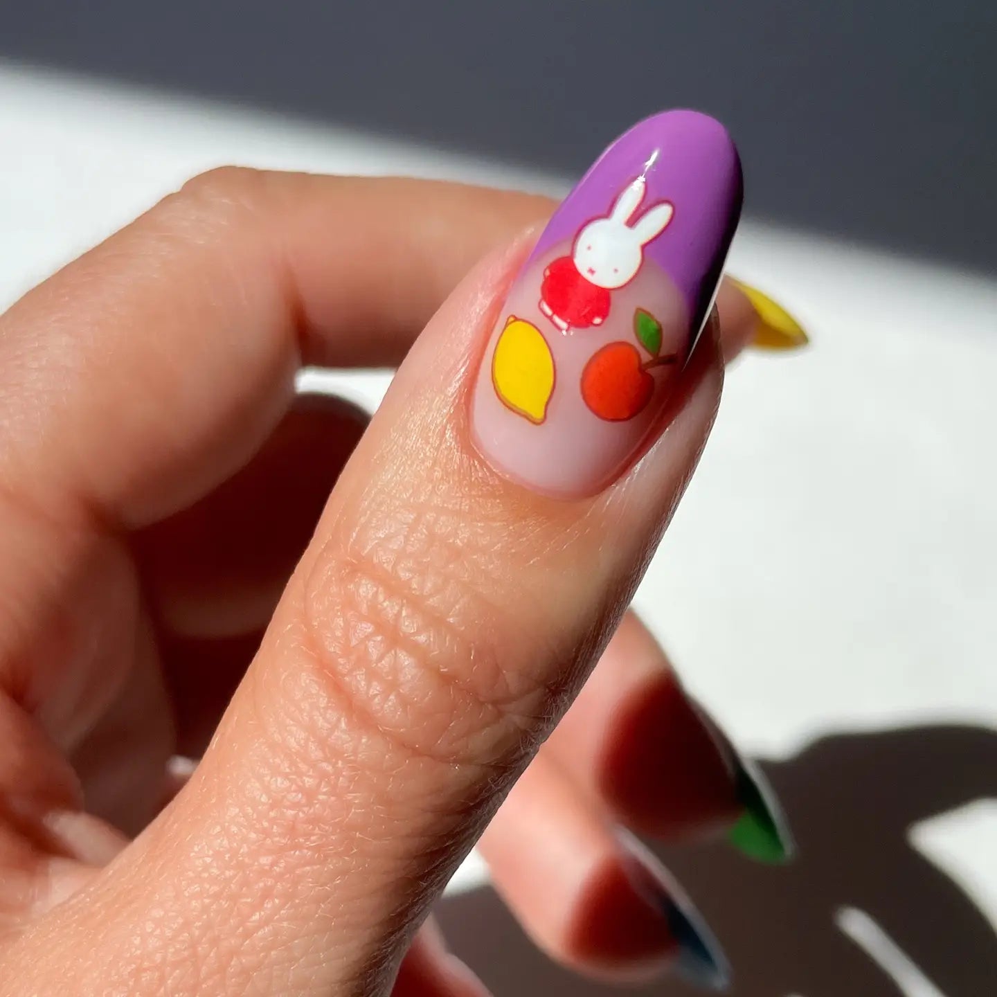 Miffy's Fresh Fruit Nail Stickers - Image 4