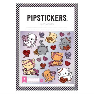 Playing With Hearts Sticker Sheet