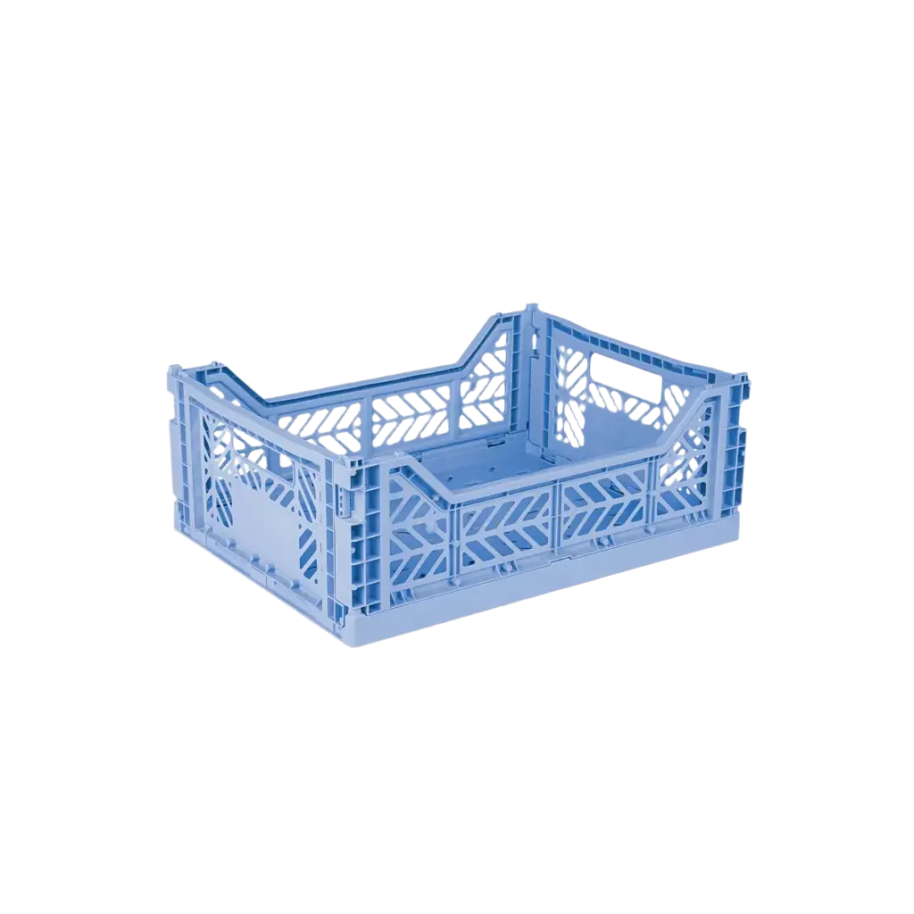Medium Folding Crate (More Colors)