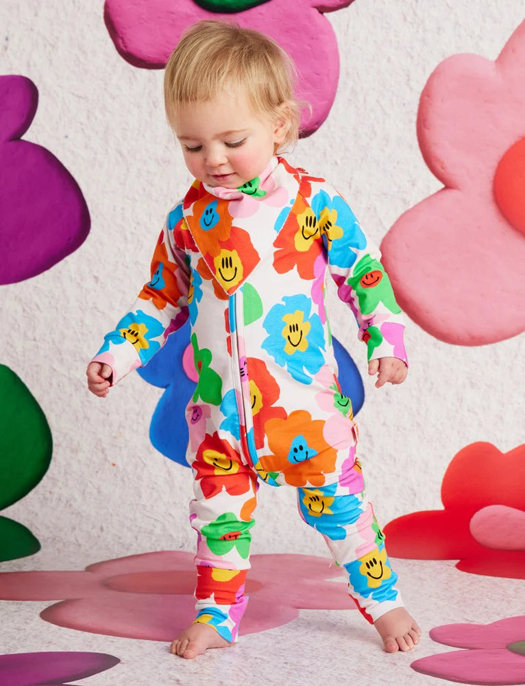 Hej Blomma! Long Sleeve Romper - Image 2