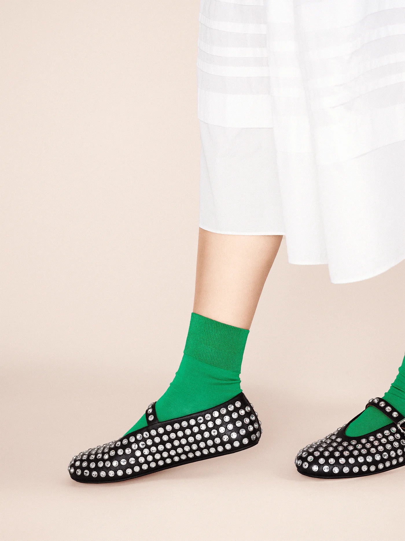 Trouser Crew Socks in Absinthe - Image 2