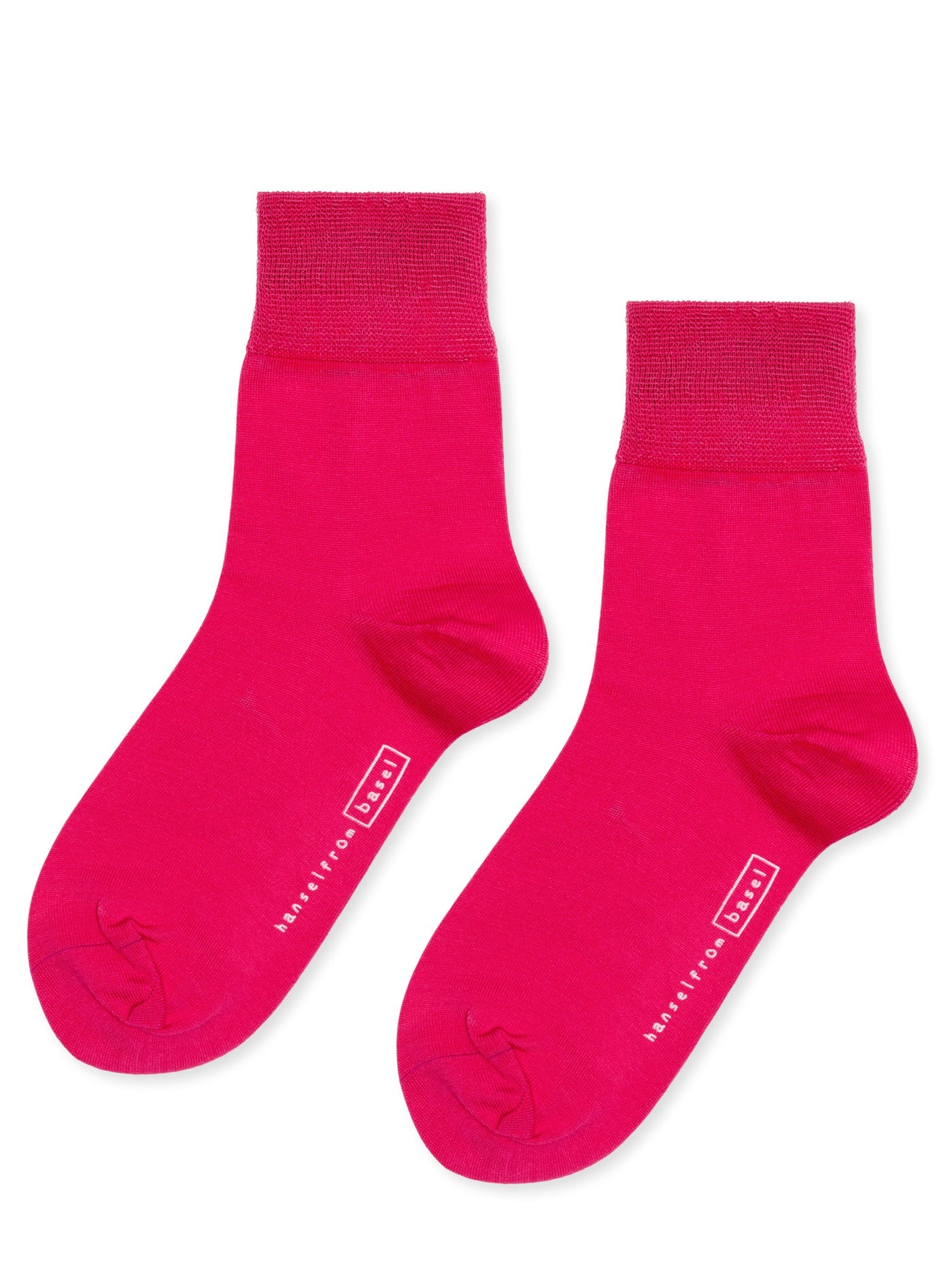 Trouser Crew Socks in Dragonfruit