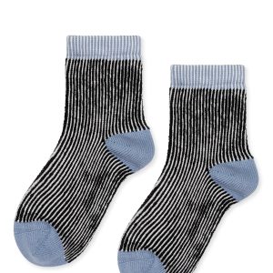 Umbrella Short Crew Socks - Black
