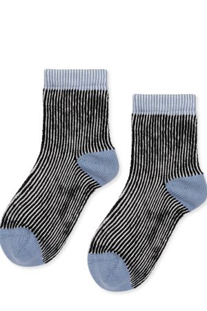 Umbrella Short Crew Socks - Black