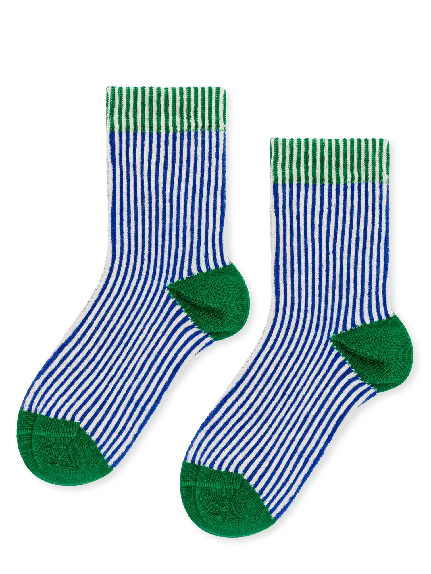 Mini Umbrella Kid Crew Sock - Cobalt