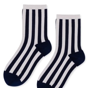 Manchester Adult Crew Socks - Navy