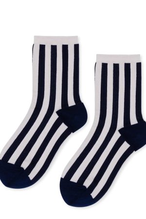Manchester Adult Crew Socks - Navy