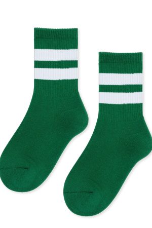 Varsity Sporty Crew Adult Socks