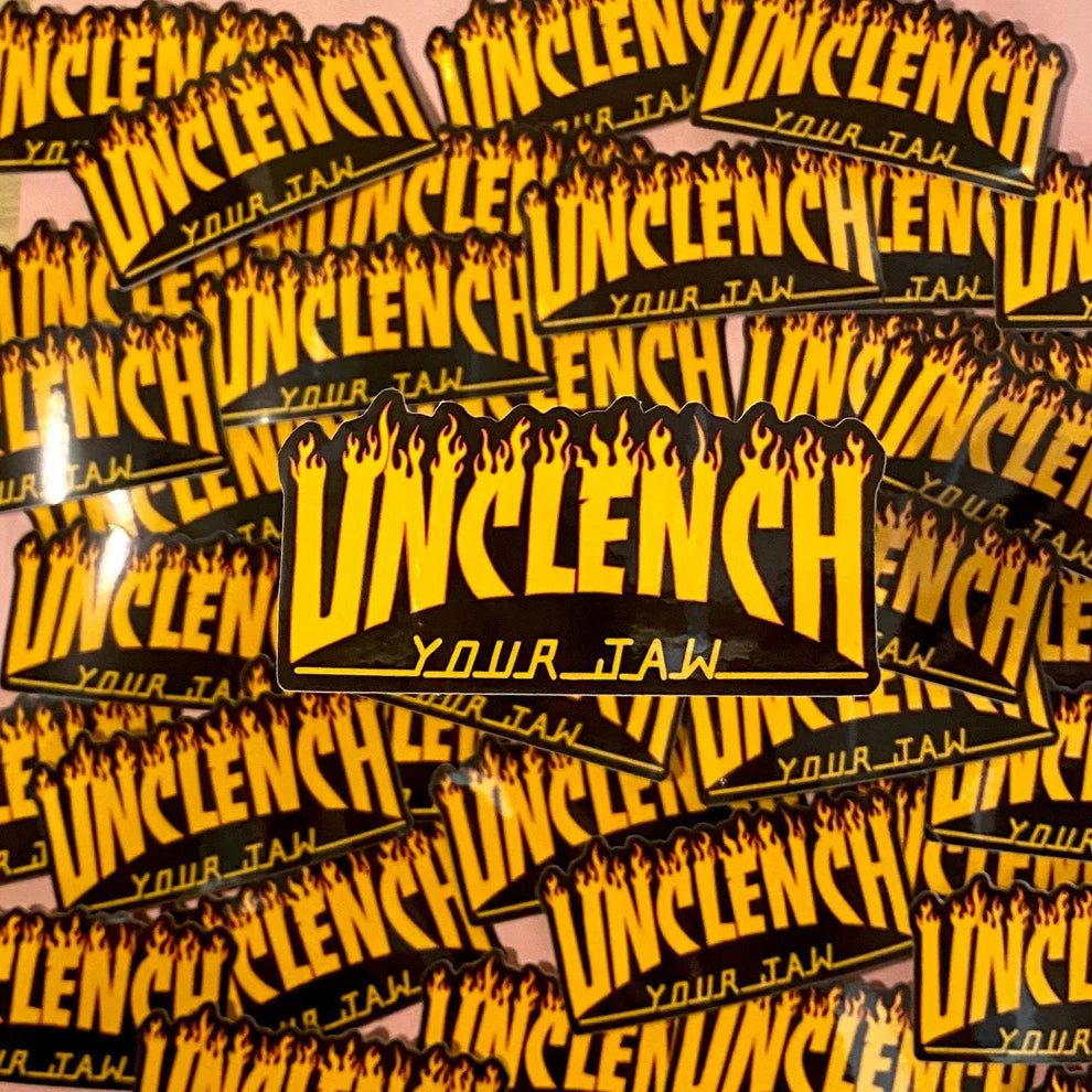 Unclench Your Jaw Sticker - Image 4