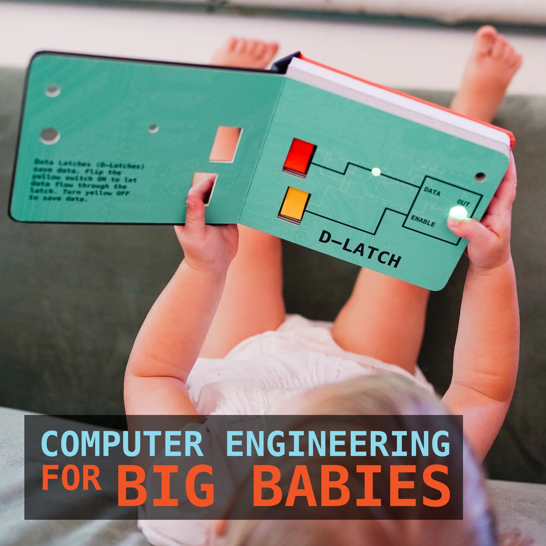 The Sequel: Computer Engineering for BIG Babies Board Book by Hacky Engineering - Image 5