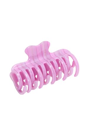 Jojo Hair Claw in Small Petunia